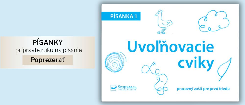 Písanky, nácvik písania